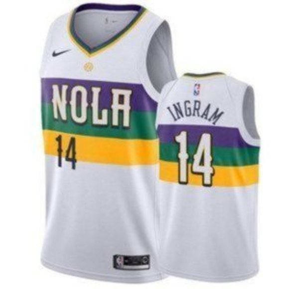 Brandon ingram pelicans jersey Clearance